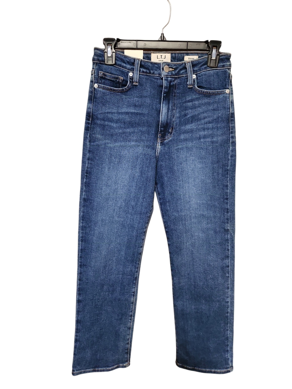 Letter To Juliet LTJ Siena Women's Straight Leg Jeans in Medium Blue